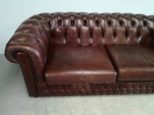 vente en ligne canapé chesterfield cuir marron meilleur qualité pris proche Rouen